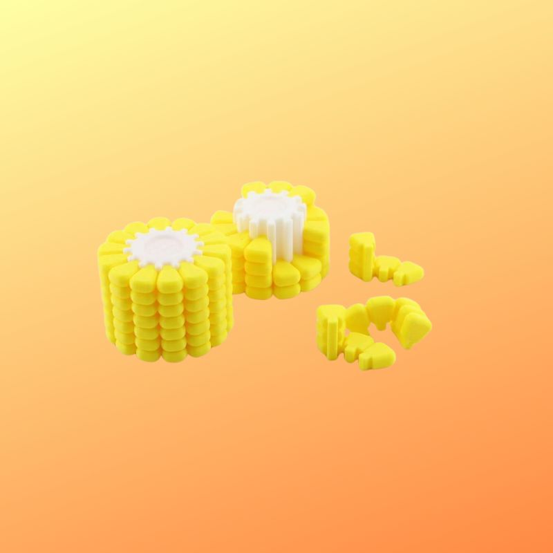 Unique 3D Printed Corn Puzzle - 3D Jigsaw Toy, Bestselling on TikTok & Amazon - Fun Family Game