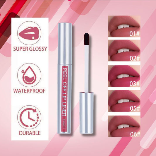 Viral Sensation! Waterproof Non-Stick Cup Peel-Off Lip Gloss - TK's Hottest Lip Makeup