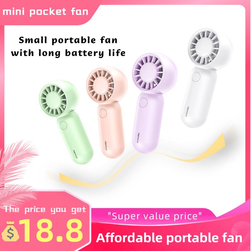 Top Rated Mini Portable Fan: Rechargeable, Foldable & Lightweight for Summer