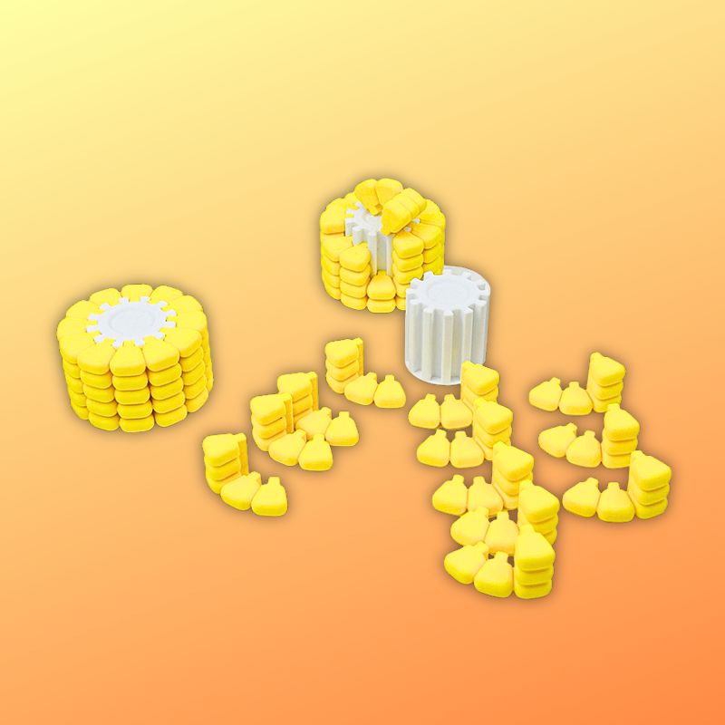 Unique 3D Printed Corn Puzzle - 3D Jigsaw Toy, Bestselling on TikTok & Amazon - Fun Family Game