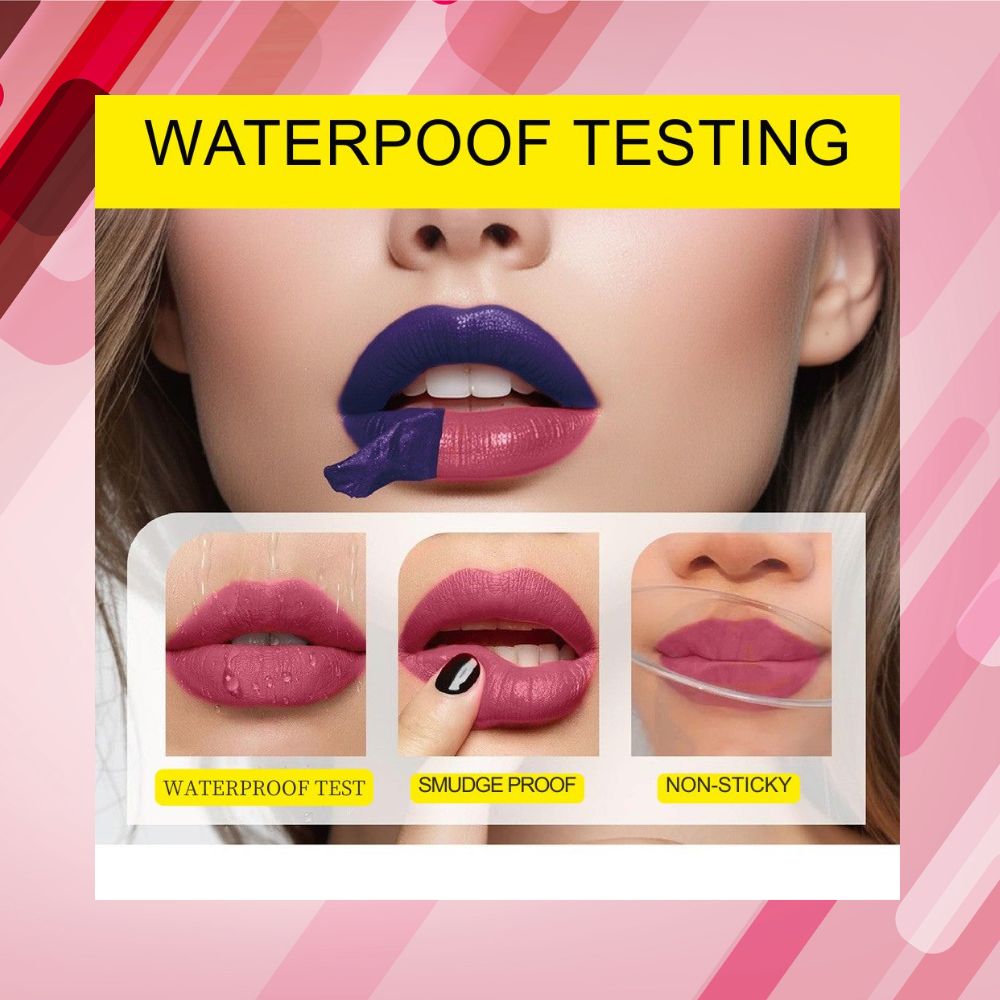 Viral Sensation! Waterproof Non-Stick Cup Peel-Off Lip Gloss - TK's Hottest Lip Makeup