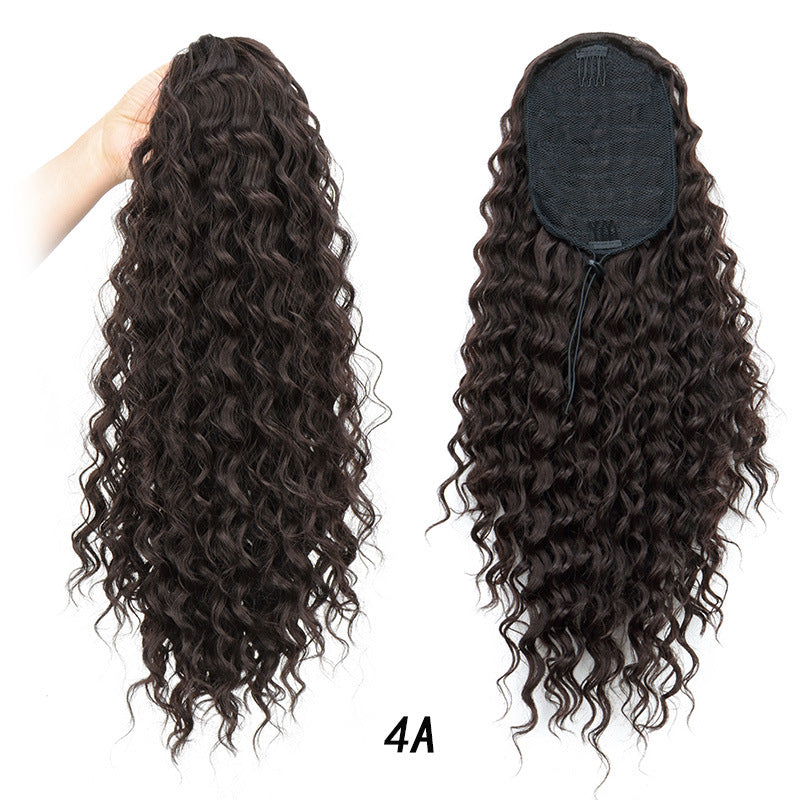 All - Day Comfortable Funmi Curly Wig with Brown Highlights  Closure HD Lace Glueless Wig, Pre - Cut Lace Design
